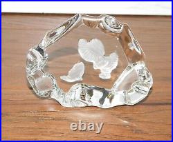 RARE! Hallmark Little Gallery Special Friends Austria Lead Crystal Paperweight