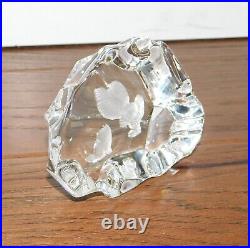 RARE! Hallmark Little Gallery Special Friends Austria Lead Crystal Paperweight