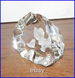 RARE! Hallmark Little Gallery Special Friends Austria Lead Crystal Paperweight