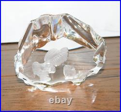 RARE! Hallmark Little Gallery Special Friends Austria Lead Crystal Paperweight