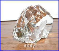 RARE! Hallmark Little Gallery Special Friends Austria Lead Crystal Paperweight