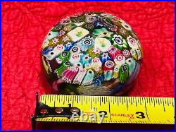 RARE Vintage Italian Art Glass Millefiori Flowers Paperweight (So Many Forms!)