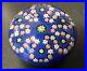 Rare-1990-PARABELLE-Colorful-Garland-Looped-MILLEFIORI-Art-Glass-Paperweight-PB-01-vy