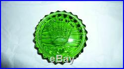 Rare Rolex Green Triplock Submariner Crown Paper Weight Crystal New THE LAST