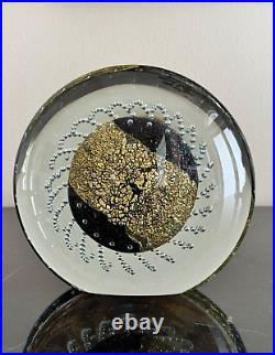 Robert Eickholt 6.5 Art Glass 2001 Glass Paperweight