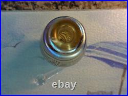 Robert Eickholt Art Glass 1982 KING TUT Perfume Bottle Paperweight Iridescent