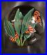 STEVEN-LUNDBERG-Monarch-Butterflies-Bamboo-Leaves-Signed-Paperweight-01-tdgh