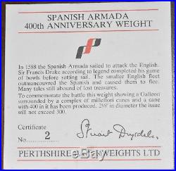 Scarce PERTHSHIRE 1988 Special Ed, (#2/256), Armada, +box + certificate (A216)