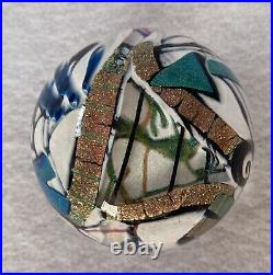 Shawn Messenger, Signed, Hand-blown Paperweight