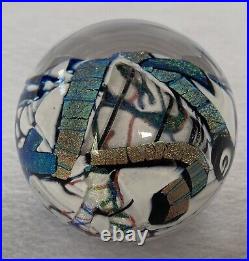 Shawn Messenger, Signed, Hand-blown Paperweight
