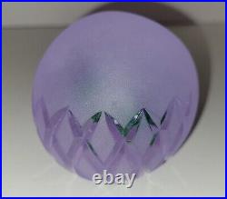 Signed Caithness Highland Posy Alexandrite Art Glass Paperweight 1448