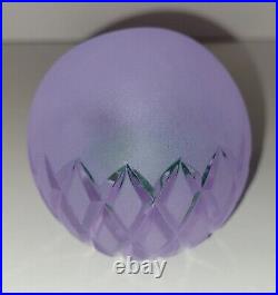 Signed Caithness Highland Posy Alexandrite Art Glass Paperweight 1448