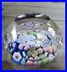 Signed-Pairpoint-Art-Glass-Assorted-Millefiori-Faceted-Paperweight-COS-01-wbe