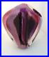Signed-Sally-Rogers-Studio-Art-Glass-6-Pink-Fossil-Sculpture-Paperweight-1989-01-qnzi