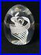 Signed-Steuben-George-Thompson-Design-White-Swirl-Glass-Paperweight-With-Bubble-01-bks