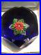 St-Louis-Faceted-Ltd-ed-Poinsettia-Red-Flower-Paperweight-1980-with-Cert-Box-01-fzfj
