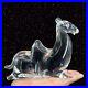 Studio-Art-Glass-Camel-Animal-Clear-Figurine-Paperweight-Signed-Lawelt-L-7-5W-01-nvr