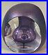 Tom-Philabaum-Purple-Iridescent-3-Sided-Art-Glass-Paperweight-SIGNED-1969-01-pwk