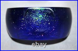 VINTAGE 1988 CORREIA LIMITED EDITION ART GLASS PAPERWEIGHT WELOZ 91 of 250