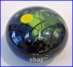 VINTAGE 2004 Hans Joachim Ittig Studio Handmade Art Glass Paperweight SIGNED