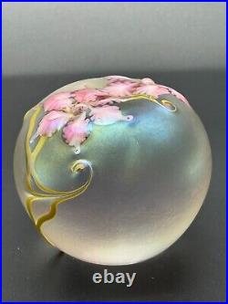 Vandermark Signed Art Glass Paperweight