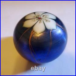 Vintage 1974 Stephen Smyers Art Glass Hand Blown Paperweight