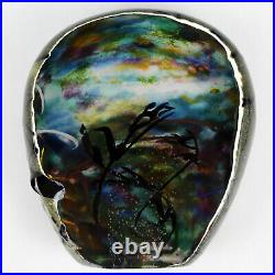 Vintage 1994 Fire Island Matthew Labarbera Signed Art Glass Paperweight