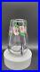 Vintage-1997-Signed-Floral-Art-Glass-Paperweight-Vase-01-gsfc