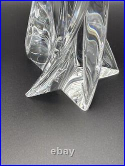 Vintage 7.25 Steuben Crystal Shooting Star Art Glass Paperweight EXCELLENT