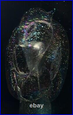 Vintage Art Glass Paperweight R. W. Stephen Cosmic Universe