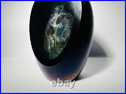 Vintage Art Glass Paperweight R. W. Stephen Cosmic Universe