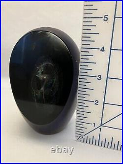 Vintage Art Glass Paperweight R. W. Stephen Cosmic Universe