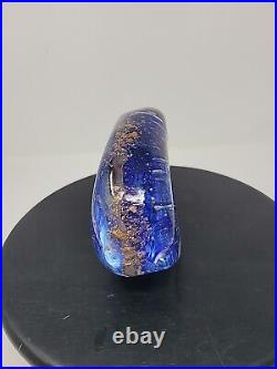 Vintage Italian Murano Art Glass Aquarium Fish Paperweight