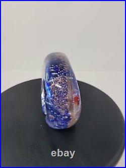 Vintage Italian Murano Art Glass Aquarium Fish Paperweight