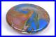 Vintage-Maytime-Hand-Blown-Swirl-Art-Glass-Round-Paperweight-Multicolor-3-01-axun