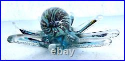 Vintage Murano Glass Octopus Paperweight/Figurine