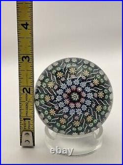 Vintage Perthshire Central P Cane millefiori paperweight Beautifully Made