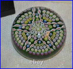 Vintage Perthshire Paperweights New Millifiori Pattern Limit Edition Paperweight