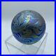 Vintage-Robert-Eickholt-Art-Glass-Iridescent-Swirl-King-Tut-Paperweight-Signed-01-rtu