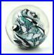 Vintage-Signed-1993-JANET-WOLERY-Art-Glass-Dichroic-Large-Paperweight-01-gkd