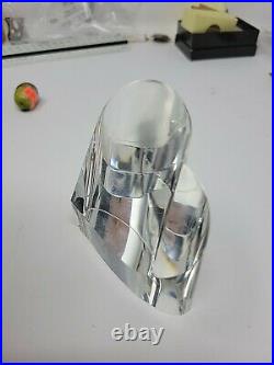 Vintage Steuben Glass Heart Paperweight