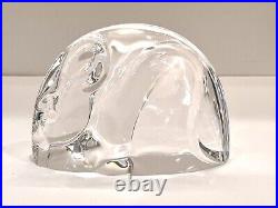 Vintage Steuben Glass Mouse Hand Cooler, paperweight