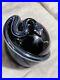 Vintage-Steven-Correia-Art-Glass-Iridescent-Snake-Paperweight-Signed-Numbered-01-gv