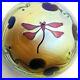 Vtg-LUNDBERG-STUDIOS-DRAGONFLY-PAPERWEIGHT-2-3-4-1979-GOLD-STARS-LILY-PADS-01-fo