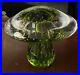 Vtg-MCM-Jumbo-Viking-Glass-Mushroom-Paperweight-Green-01-ertd