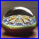 Vtg-PERTHSHIRE-CRIEFF-SCOTLAND-MILLEFIORI-PAPERWEIGHT-Twisted-Ribbons-Flowers-01-pga