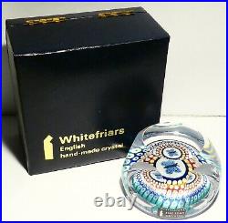 +WHITEFRIARS BUTTERFLY PS 201+ Magnum Paperweight Briefbeschwerer Sulfure +TOP+