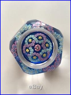 Whitefriars 1978 Concentric Millefiore Paperweight Limited Edition Smithsonian