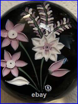 Whitefriars Paperweight Victorian Blossom Caithness Scotland